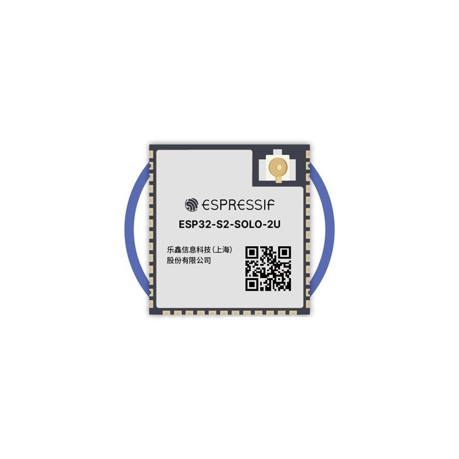 ESP32-S2-SOLO-2U-N4R2 功能模块 2.4GHz 41-SMD Module