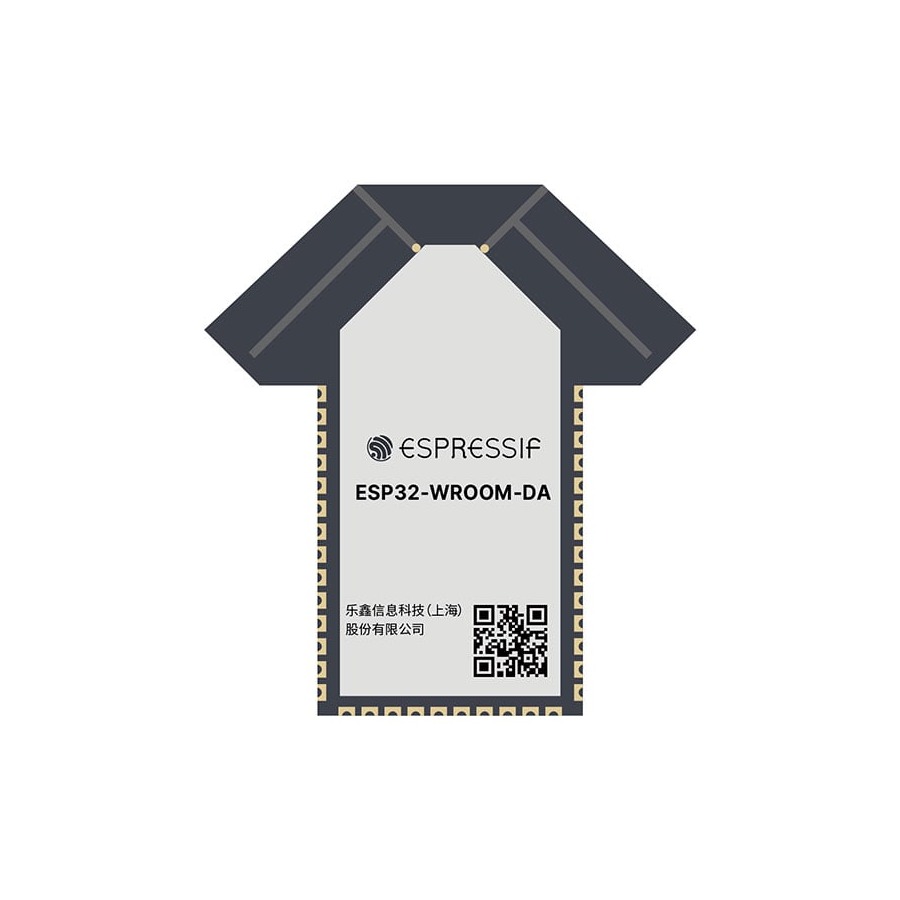 ESP32-WROOM-DA-N4 功能模块 2.4GHz 43-SMD Module