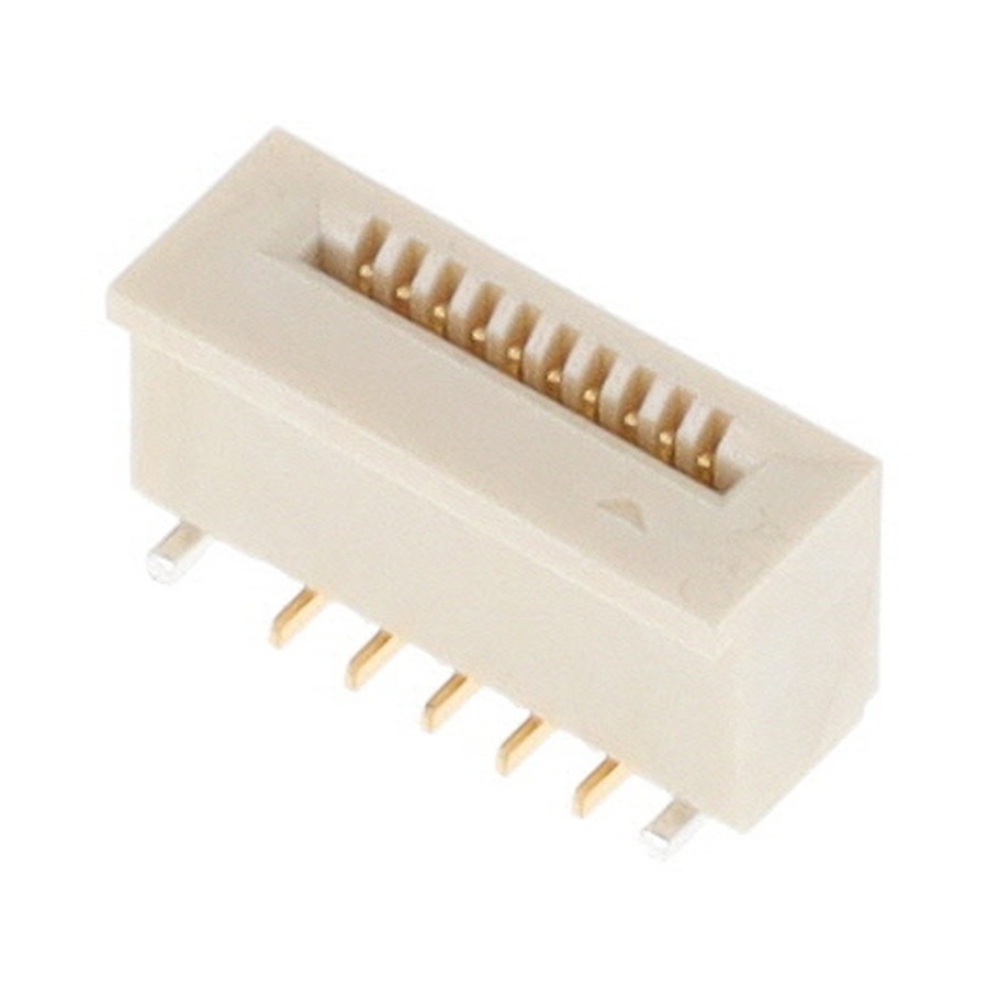 F31K-1A7H1-11010 线对板 10P 0.5mm Through Hole,P=0.5mm