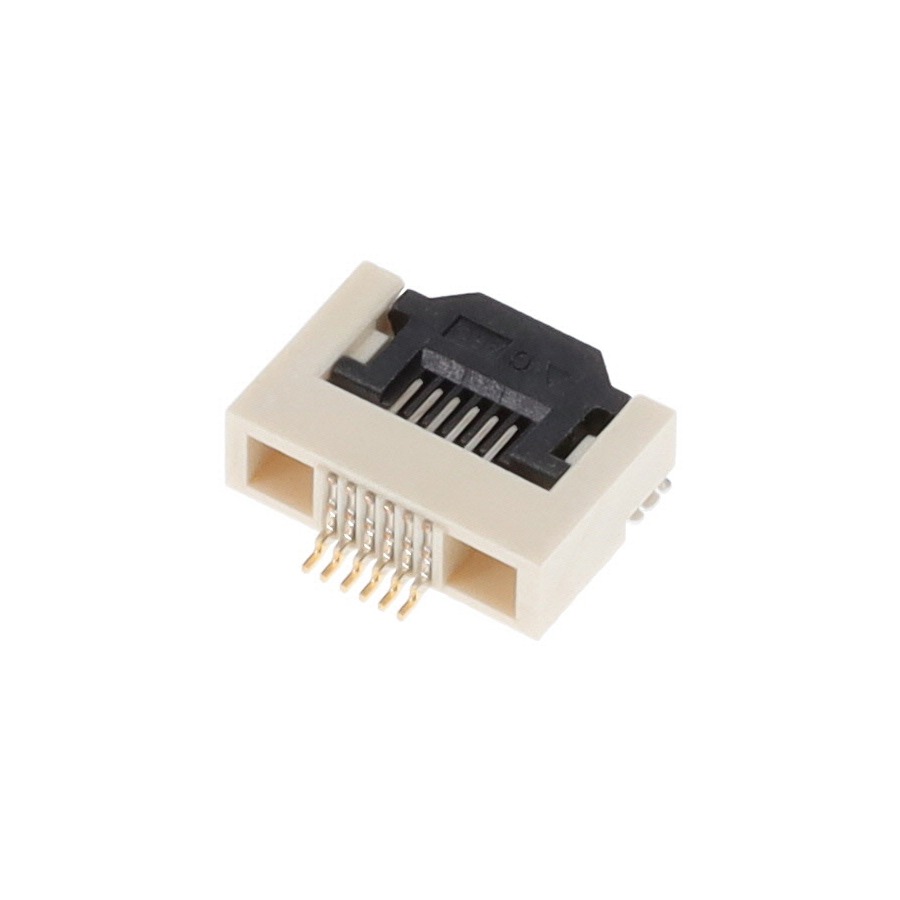 F31L-1A7H1-11006 线对板 6P 0.5mm SMD,P=0.5mm,Surface Mount,Ri