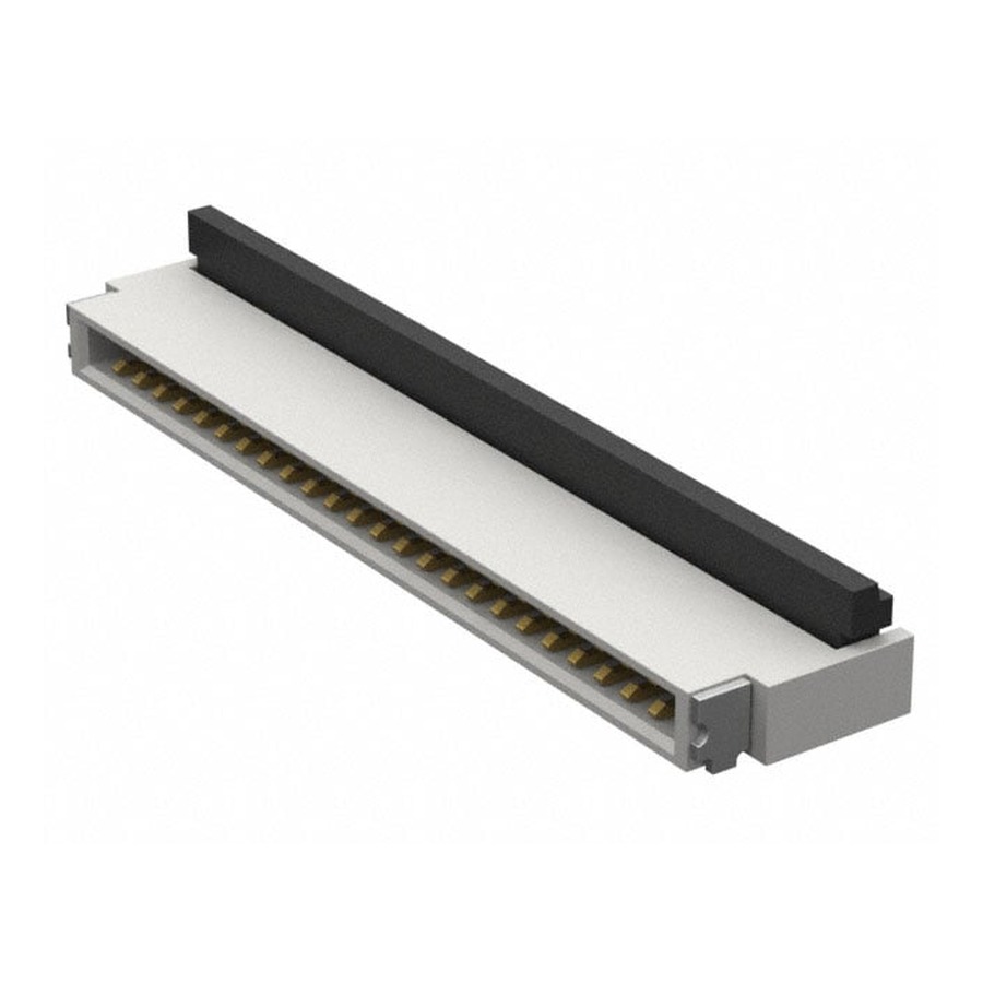 FFC2B28-24-G 线对板 24P 0.5mm SMD,P=0.5mm,Surface Mount,Ri