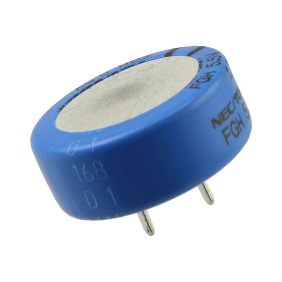 FGH0H105ZF 铝电解电容 1 F -20%, +80% 5.5 V Radial, Can