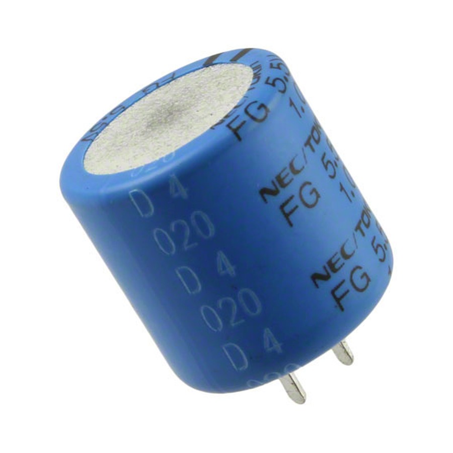 FGR0H105ZF 铝电解电容 1 F -20%, +80% 5.5 V Radial, Can