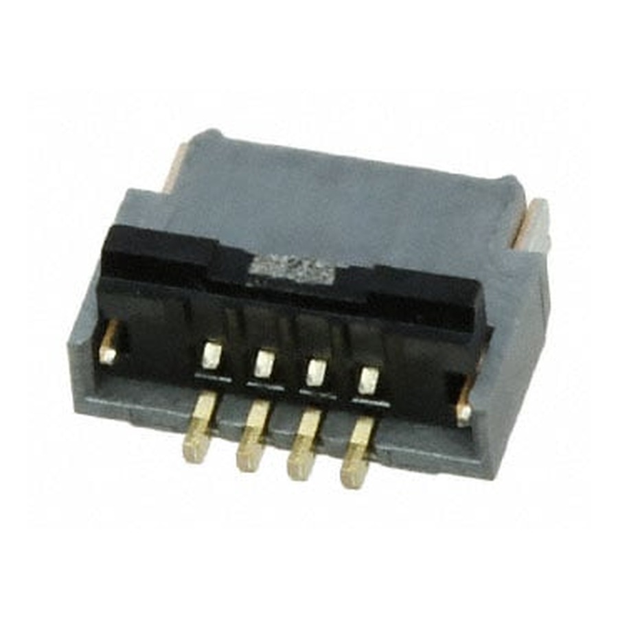 FH34SRJ-4S-0.5SH(50) Wire-to-Board Connector CONN FFC FPC 4POS 0.5MM R/A