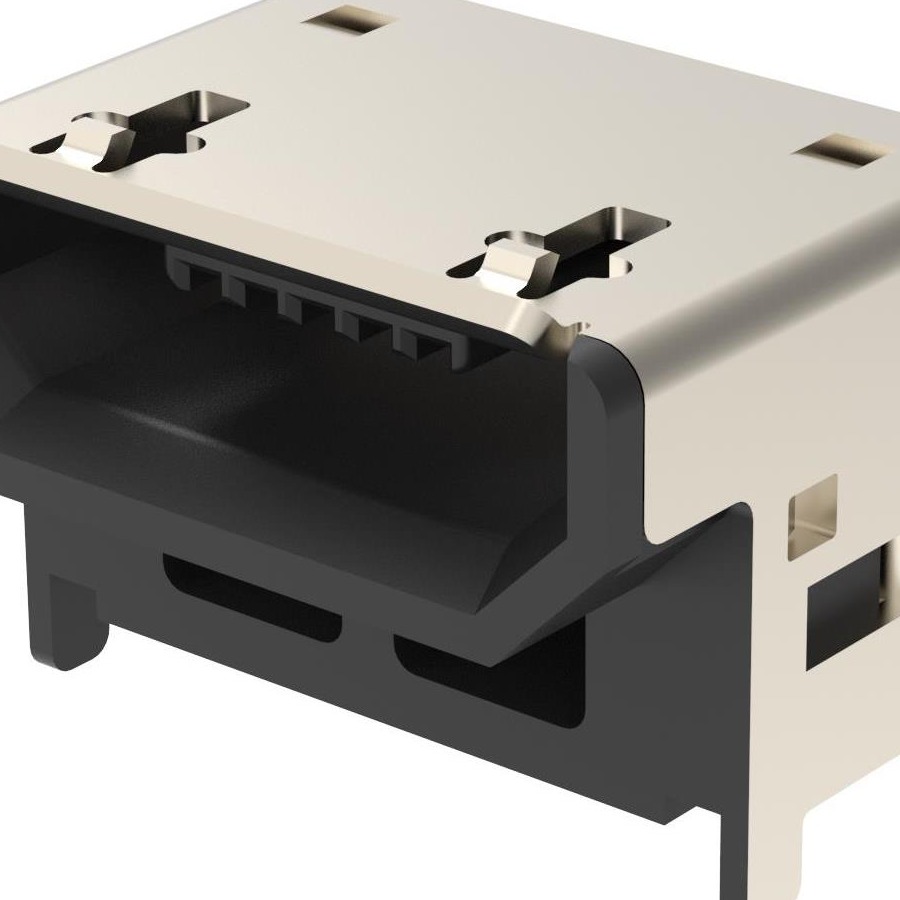 GMCB05821424EU USB Type-C MICRO USB B 5POS RIGHT ANGLE SMT