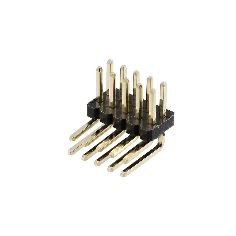 GRPB052MWCN-RC Pin Header / Socket 1A 1.27mm Through Hole,Right Angle,P=1