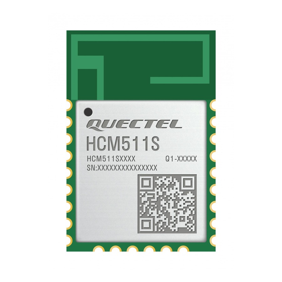 HCM511SABMD-0P 功能模块 Bluetooth 5.4 3.3V SMD,16.6x11.2mm