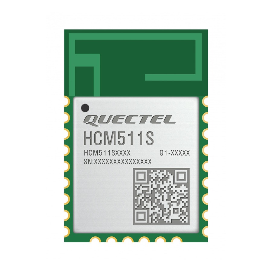 HCM511SACMD-0P 功能模块 Bluetooth 5.4 3.3V SMD,16.6x11.2mm