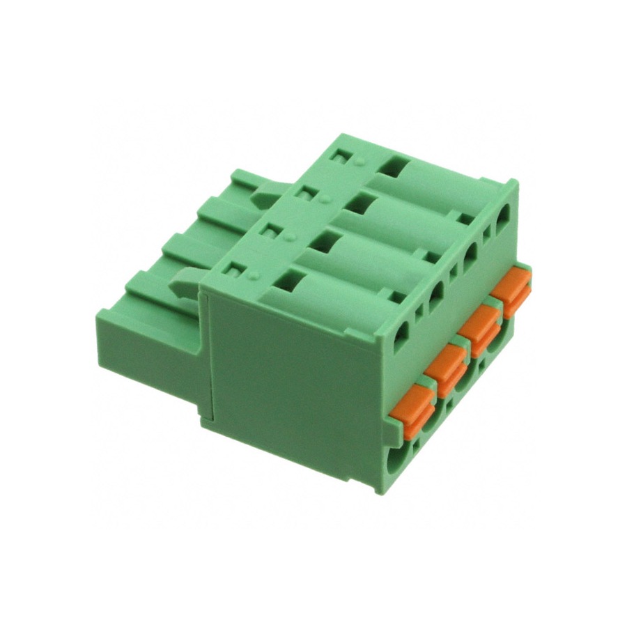 HW0450500000G Terminal Block 10A 5.08mm Green P=5.08mm