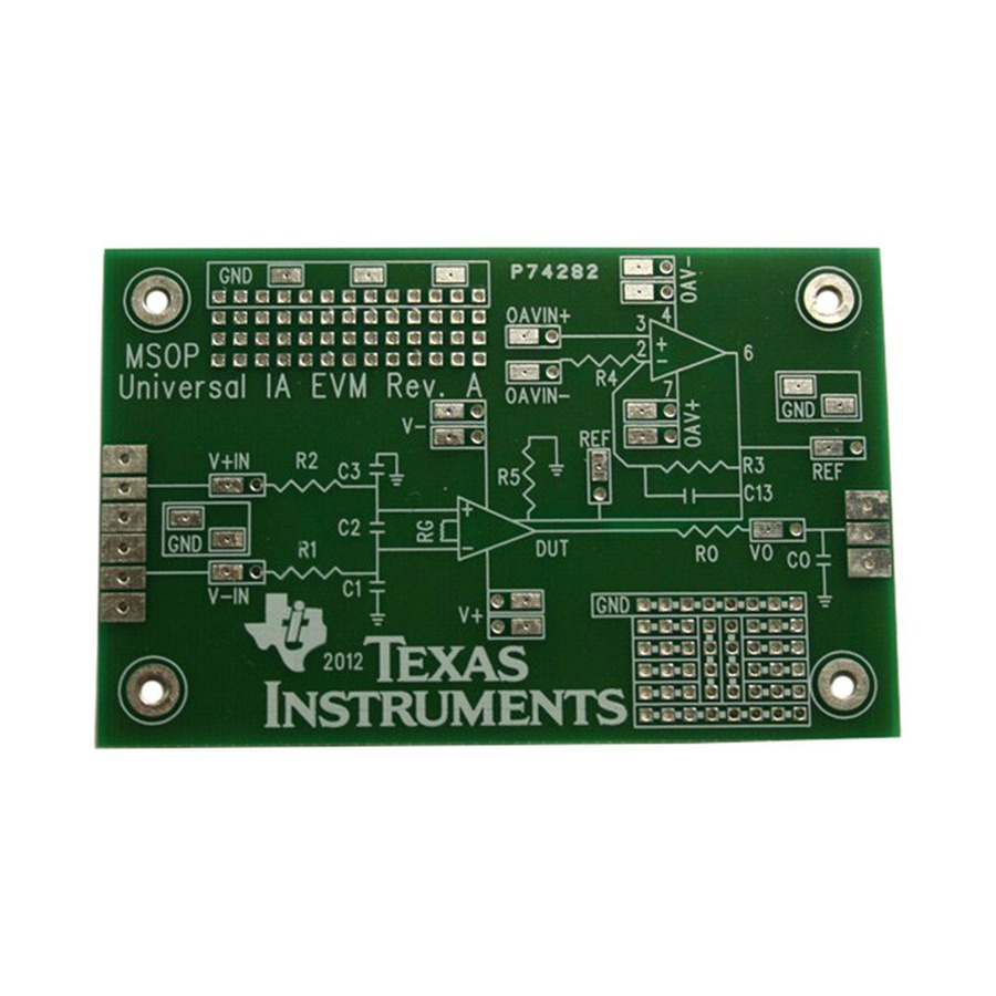 INAEVM-MSOP8 运放比较器 BARE BOARD UNIV INST AMP 8MSOP