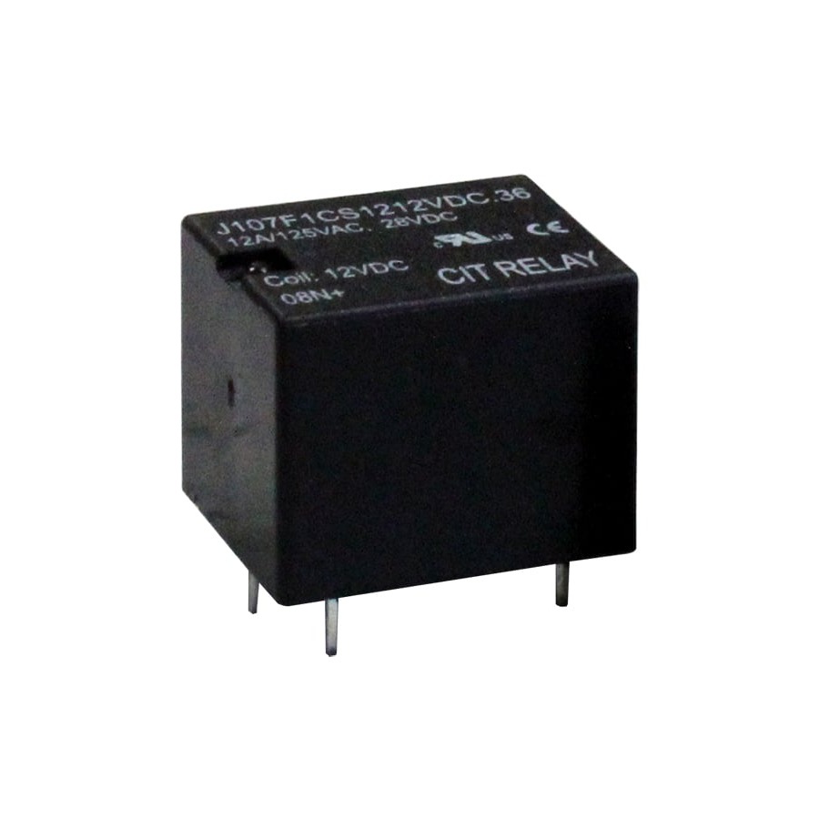 J107F1CS1212VDC.36 继电器 RELAY GEN PURPOSE SPDT 12A 12V