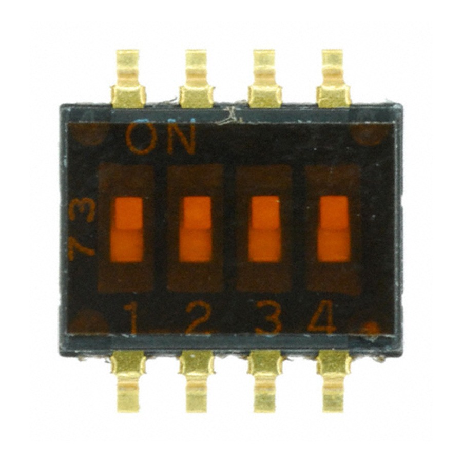 KAN1104RT Tactile Switch 24V 25mA 2.54mm