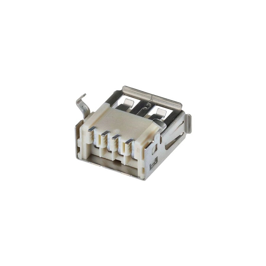 KUSBX-SMT-AS1N-W USB Type-C CONN RCPT USB2.0 TYPEA 4P SMD RA