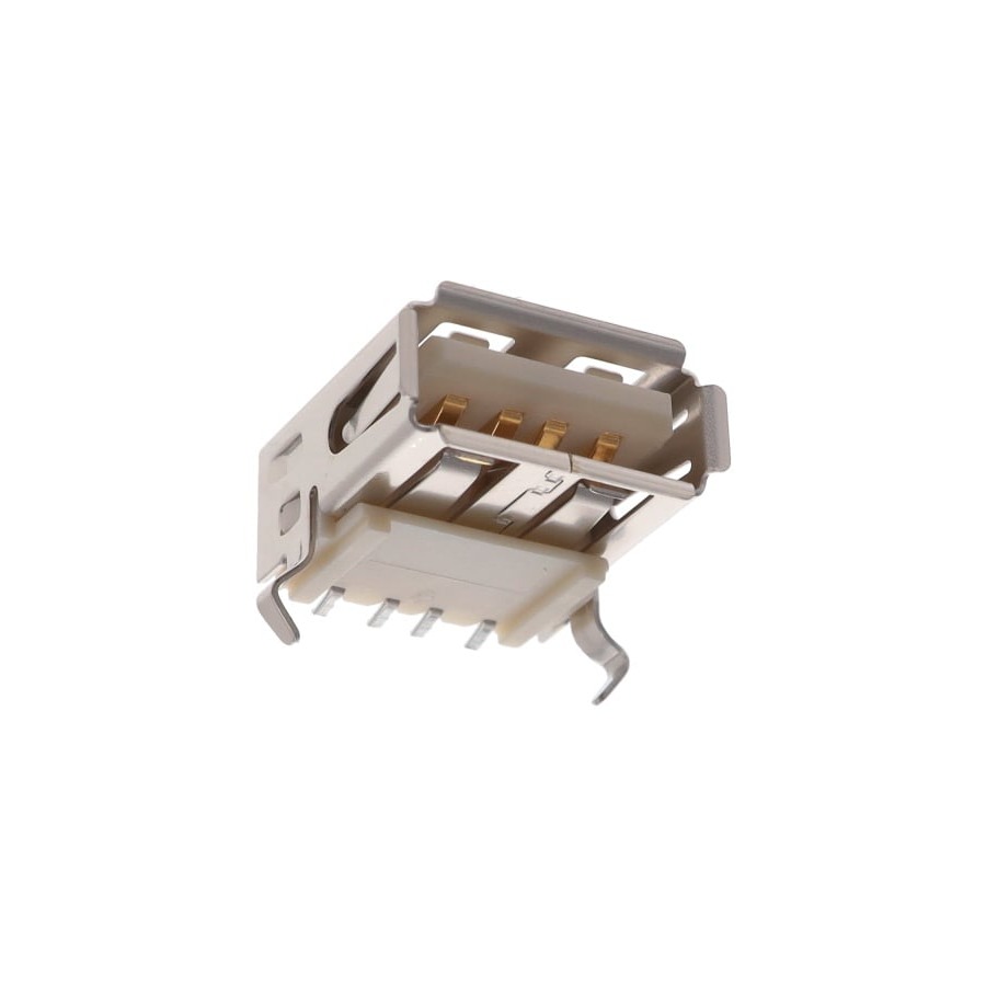 KUSBX-SMT-AS1N-W30 USB Type-C SMT USB A-TYPE RECEPTACLE WHITE