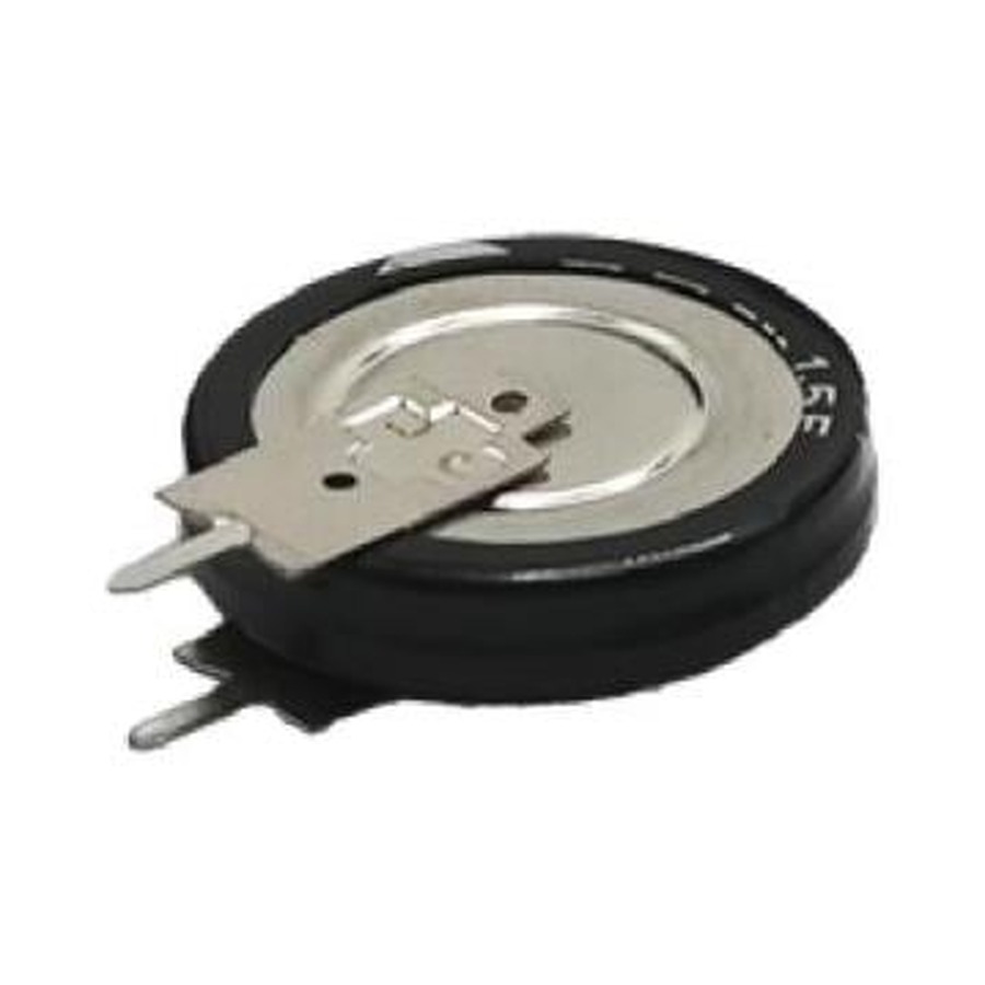 KVR-5R0V155-R 铝电解电容 1.5 F -20%, +80% 5 V Axial, Can - Vertical