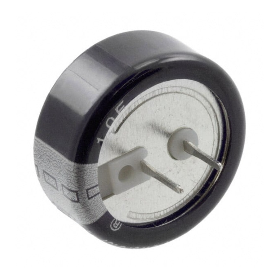 KW-5R5C105-R 铝电解电容 1 F -20%, +80% 5.5 V Radial, Can