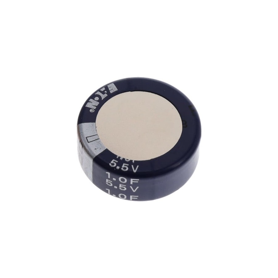 KW-5R5C105H-R 铝电解电容 1 F -20%, +80% 5.5 V Radial, Can