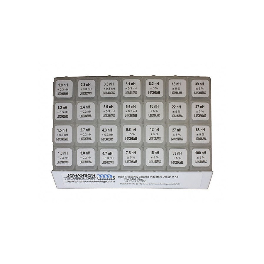 L402DC Wirewound Inductor 0402 S HI FREQ IND DESIGNER KIT