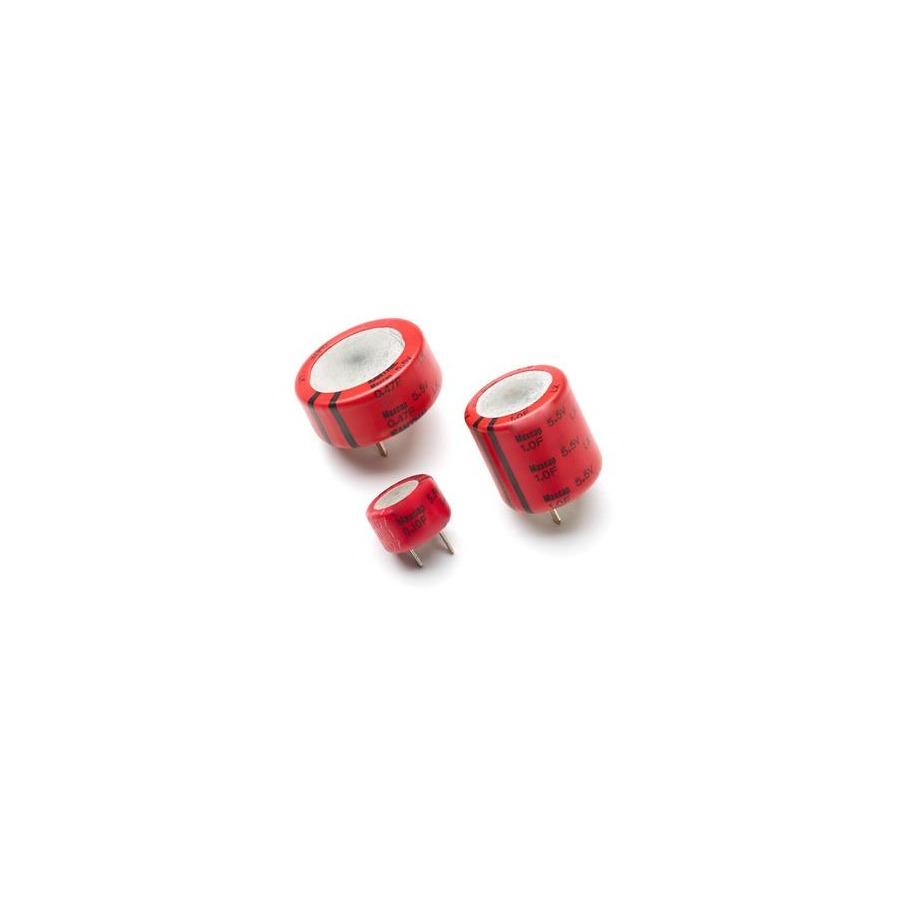 LX055105A 铝电解电容 1 F -20%, +80% 5.5 V Radial, Can