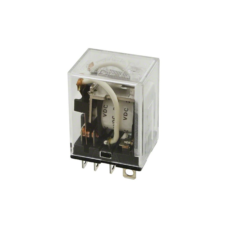 LY2-DC12 Relay Through Hole,21.5x28mm