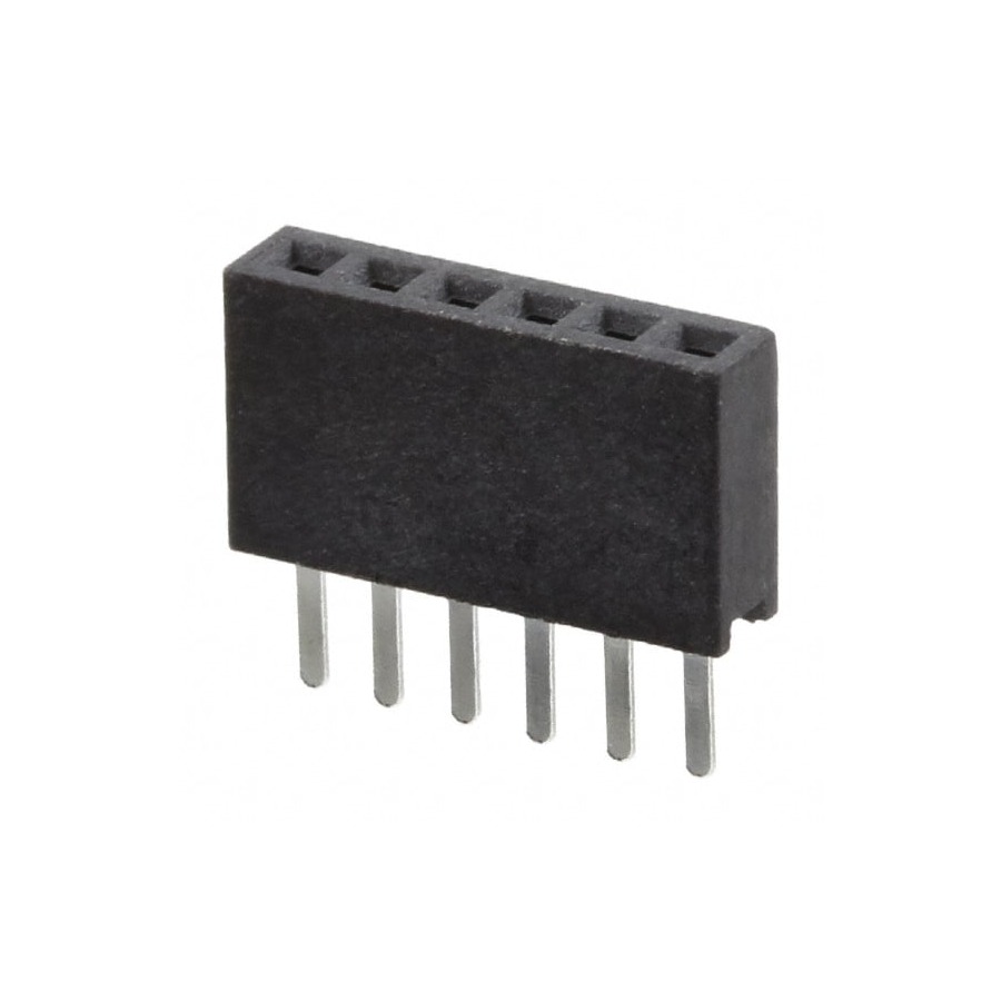 M50-3030642 排针排母 1A 1.27mm Through Hole,P=1.27mm