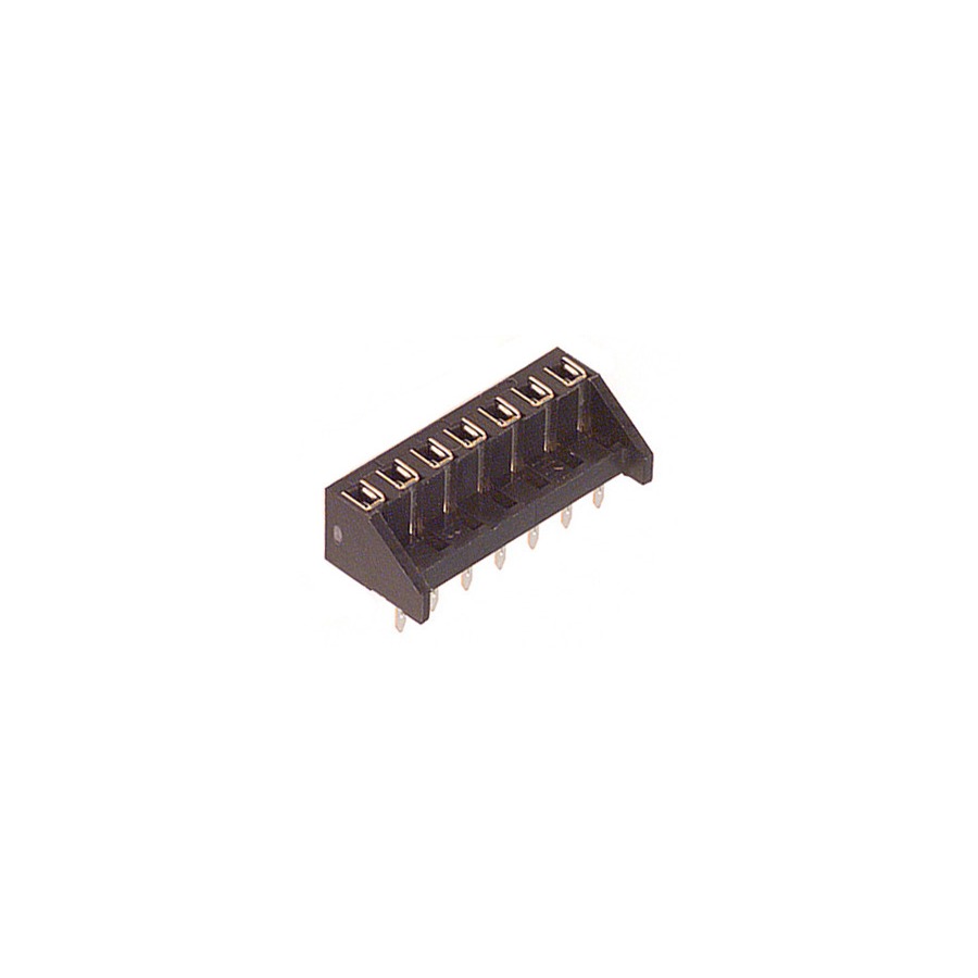 MDF7-7S-2.54DSA(55) 排针排母 3A 2.54mm Through Hole,P=2.54mm