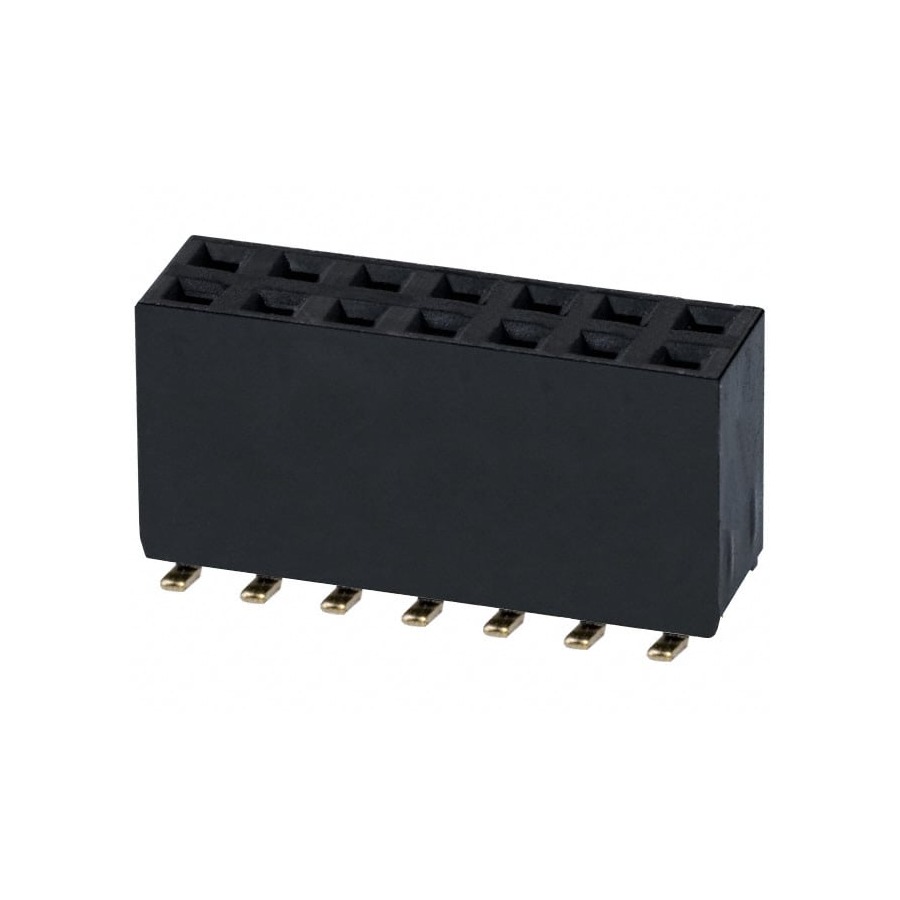 NPPC072KFMS-RC 排针排母 250V 3A 2.54mm SMD,P=2.54mm