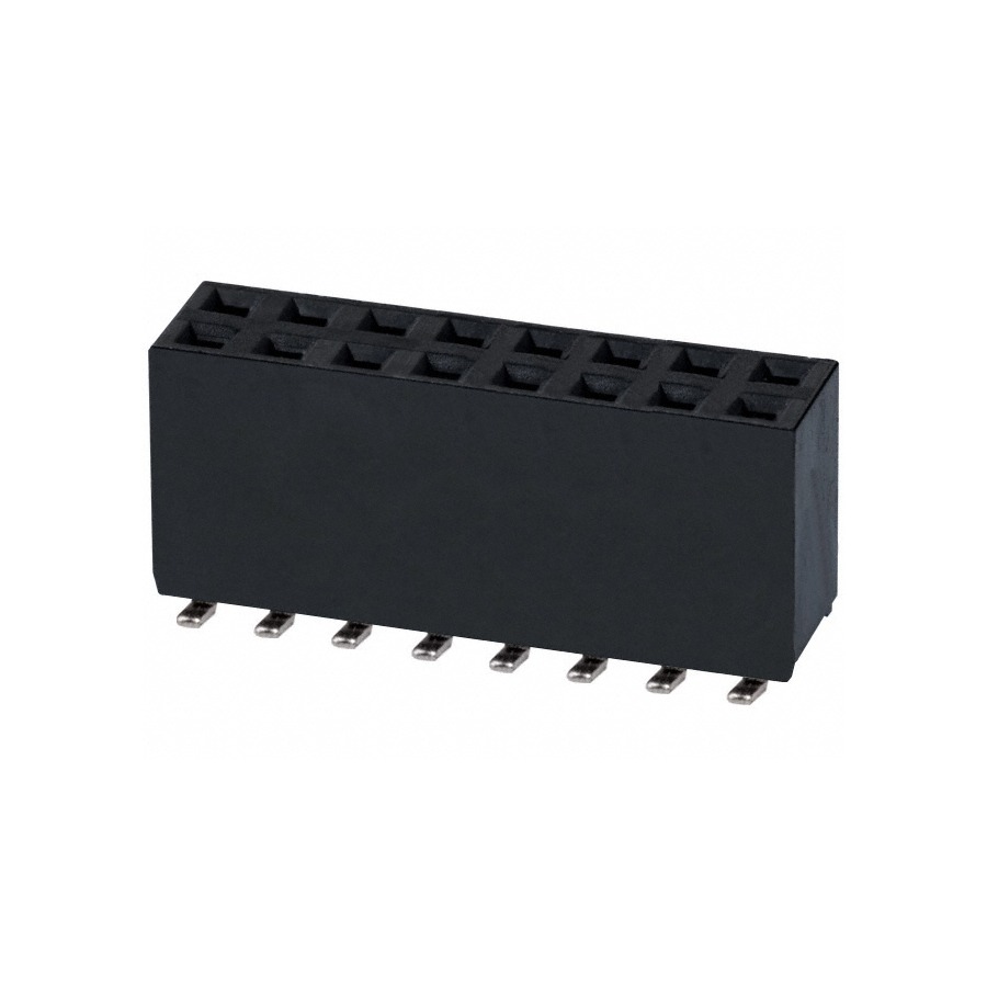 NPTC082KFMS-RC 排针排母 16 SMD,P=2.54mm