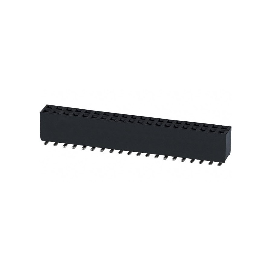 NPTC202KFMS-RC 排针排母 3A 2.54mm SMD,P=2.54mm