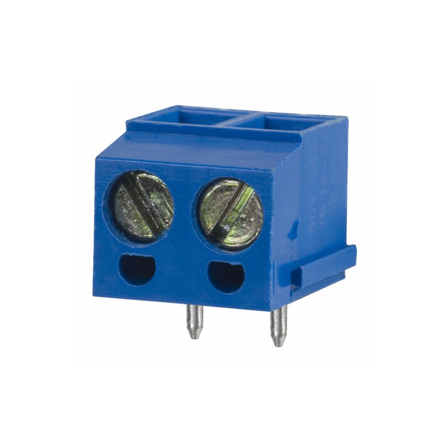 OSTTB022161 Terminal Block 250V 15A Blue Through Hole,P=5.08mm