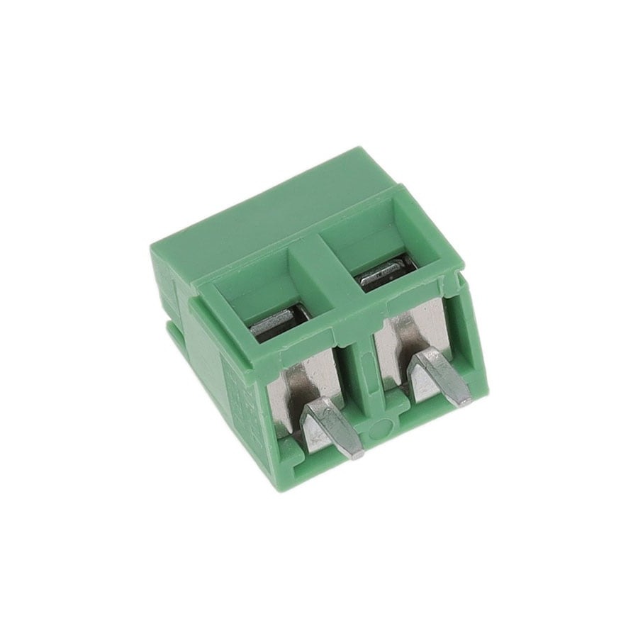 OSTYC022150 Terminal Block 300V 10A Green Through Hole,P=5.08mm