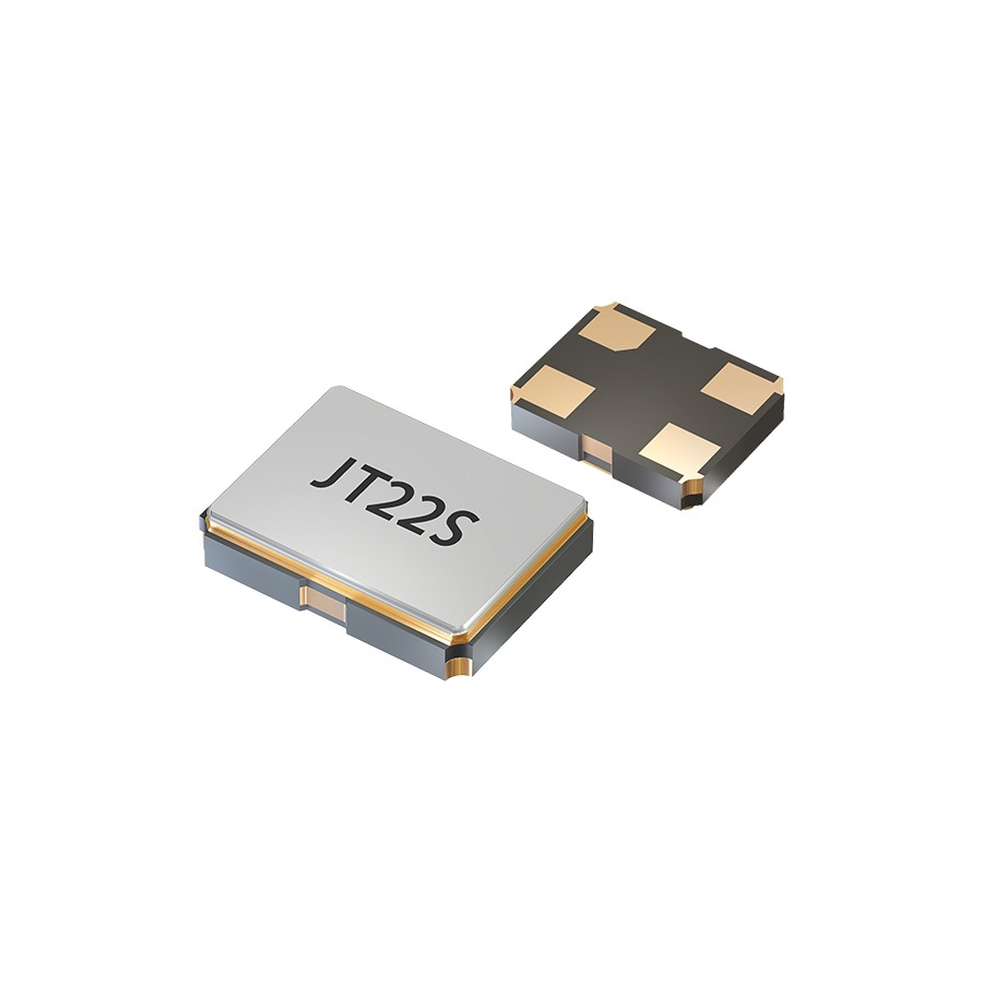 O 10,0-JT22S-B-K-3,3-LF 晶振 10 MHz 4-SMD, No Lead