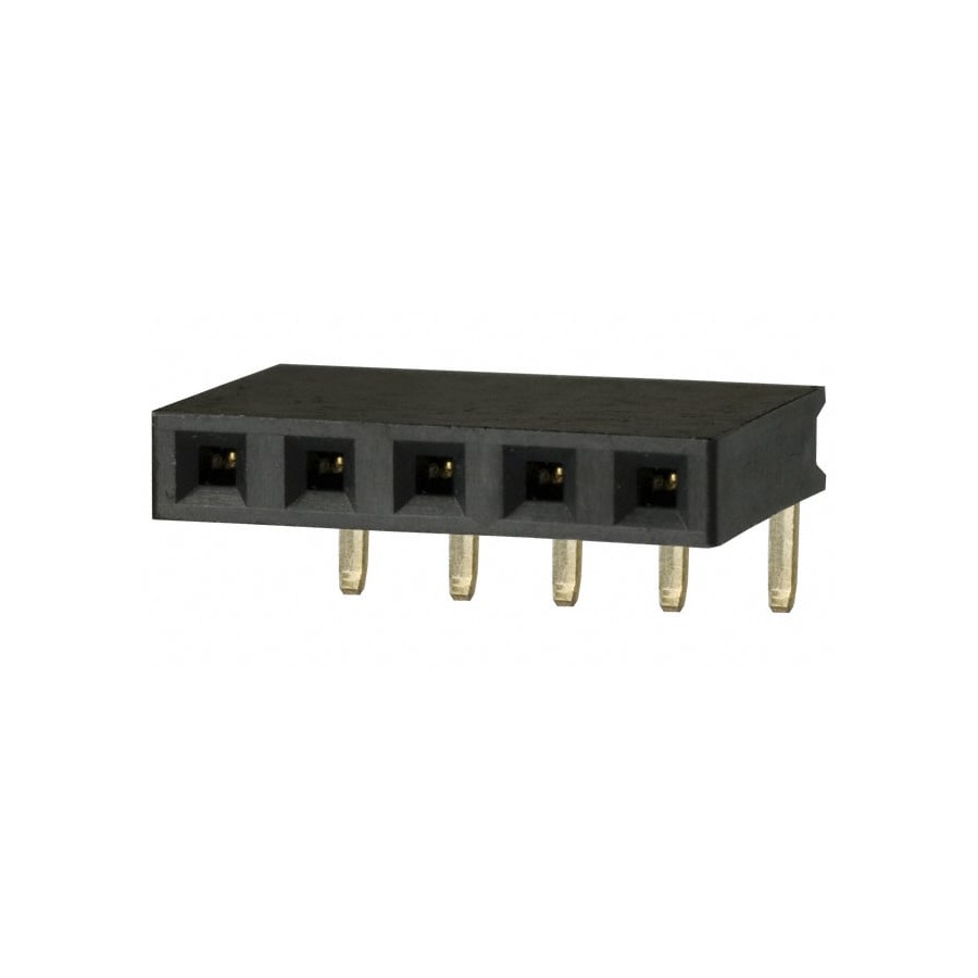 PPPC051LGBN-RC Pin Header / Socket 3A 2.54mm Through Hole,Right Angle,P=2