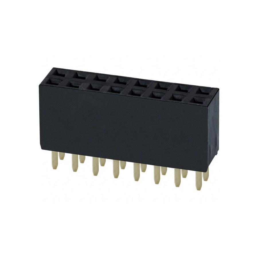 PPPC082LFBN-RC Pin Header / Socket 3A 2.54mm Through Hole,P=2.54mm