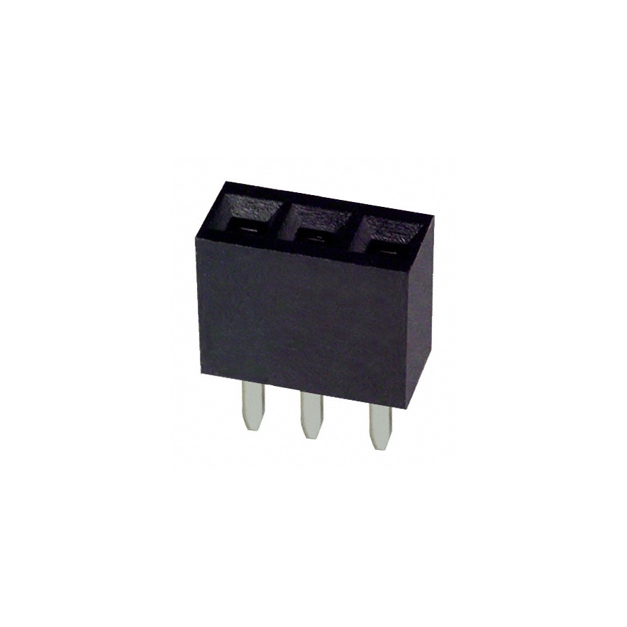 PPTC031LFBN-RC Pin Header / Socket 3A 2.54mm Through Hole,P=2.54mm