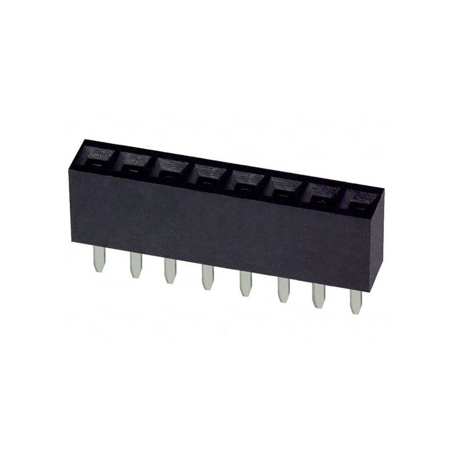 PPTC081LFBN-RC Pin Header / Socket 3A 2.54mm Through Hole,P=2.54mm