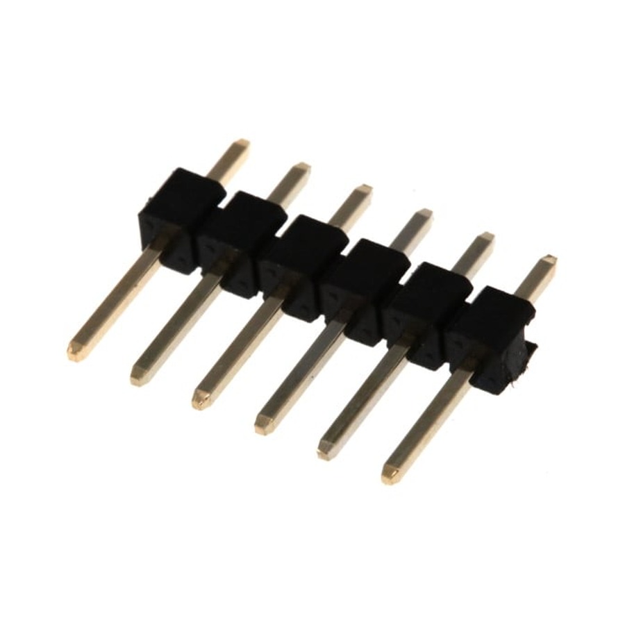 PR20206VBNN 排针排母 3A 2.54mm Through Hole,P=2.54mm