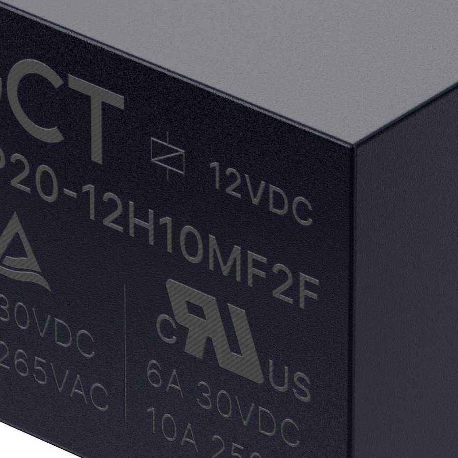RLP20-12L10MF2F 继电器 RELAY PCB MOUNTED TH 12V COIL 10