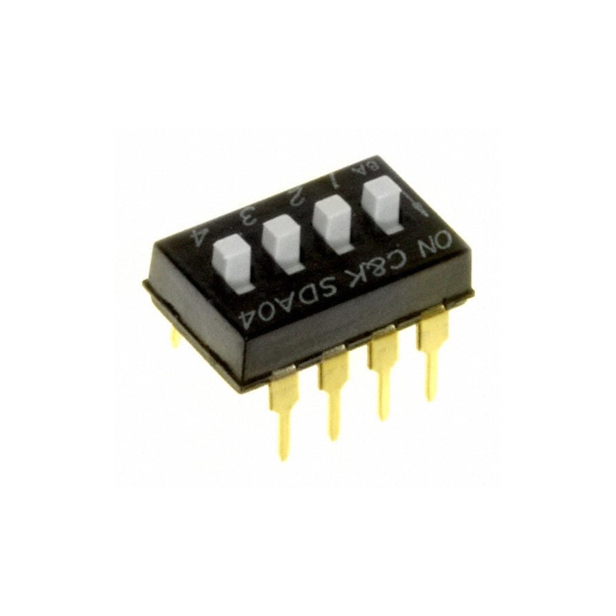 SDA04H1BD 轻触开关 24V 25mA Through Hole