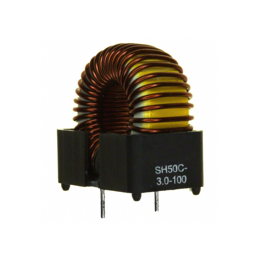 SH50C-3.0-100 功率电感 100 µH ±20% Radial, Vertical