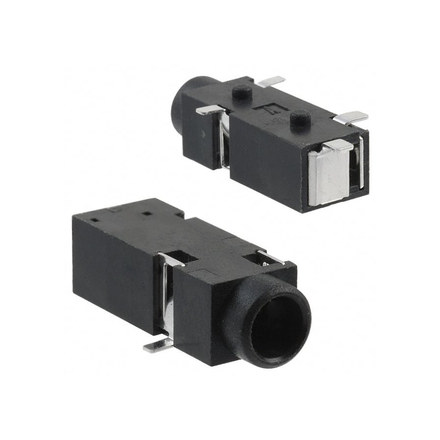 SJ-3524-SMT-TR 线对板 12V 1A Black SMD