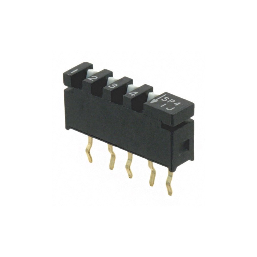 SPA04B 轻触开关 20V 10mA 2.54mm Through Hole,P=2.54mm