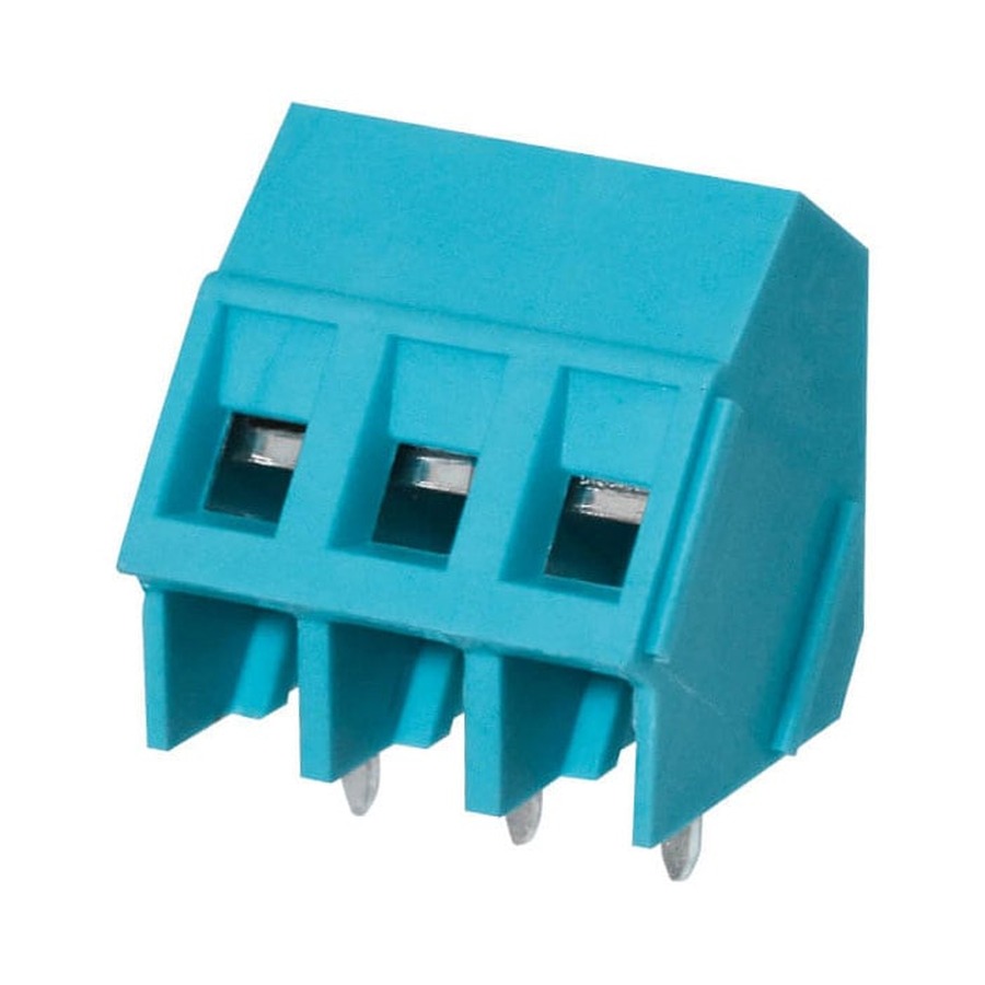 TB008A-508-03BE 接线端子 300V 16A Blue Through Hole,P=5.08mm