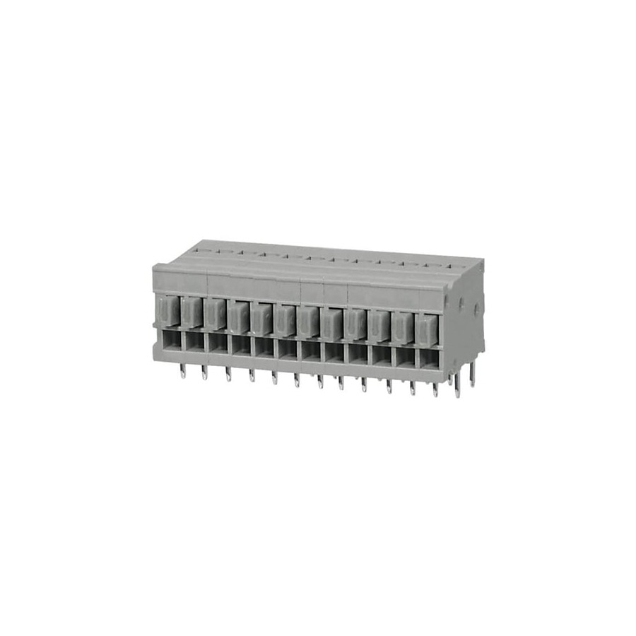 TBL009-254-12GY-2GY 接线端子 150V 5A 2.54mm Gray