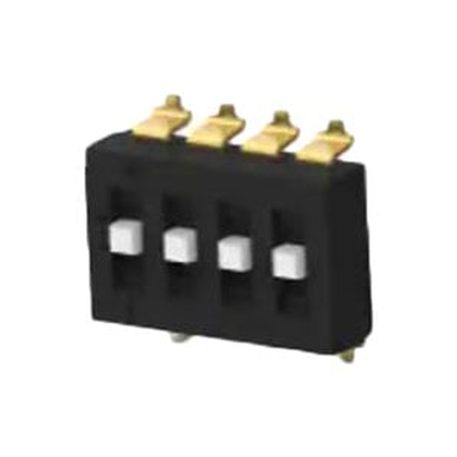 TDS04SGNNTU04 轻触开关 24V 25mA 2.54mm SMD