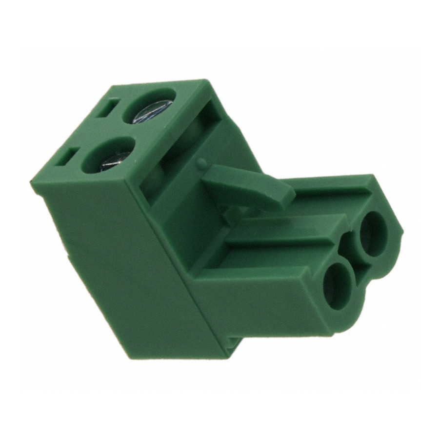 TJ0251530000G 接线端子 20A 5.08mm Green P=5.08mm