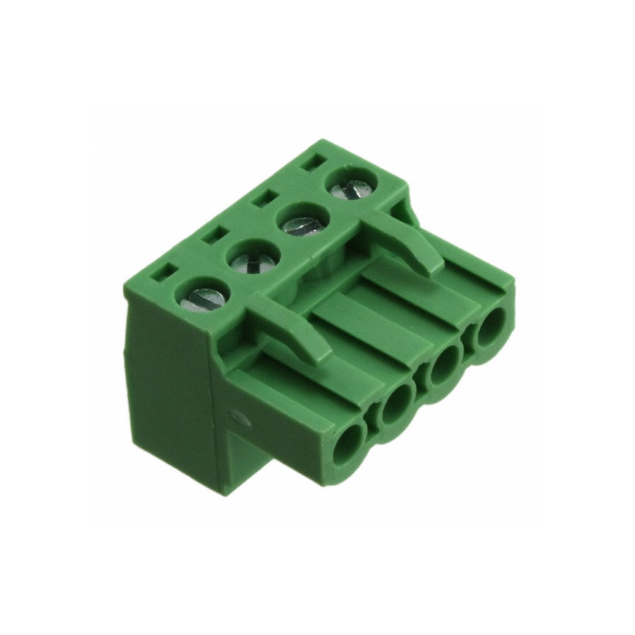 TJ0451560000G 接线端子 20A 5.08mm Green P=5.08mm