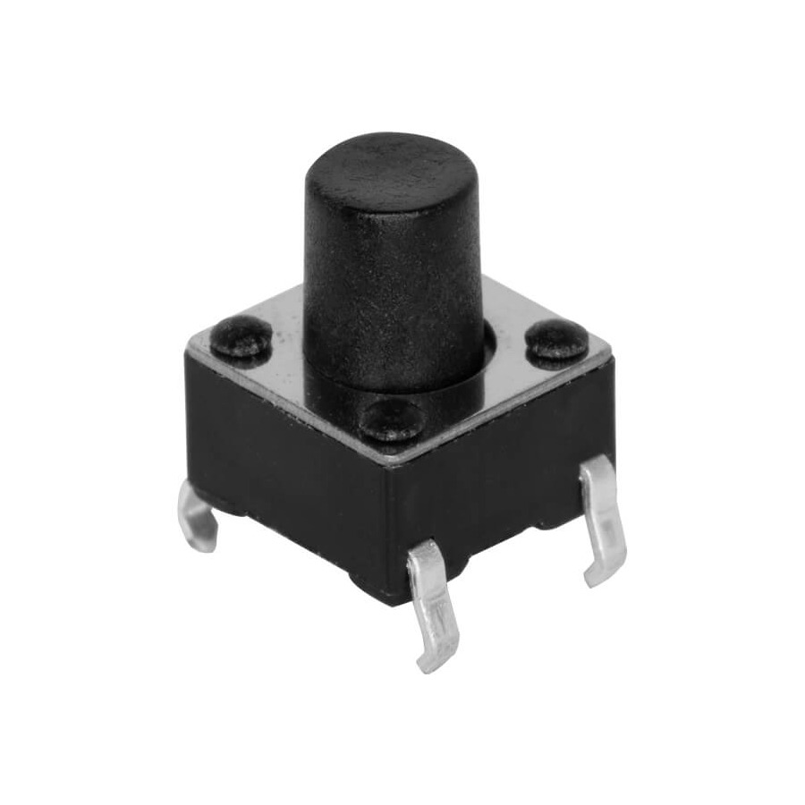 TS02-66-60-BK-260-LCR-D 轻触开关 12V Through Hole
