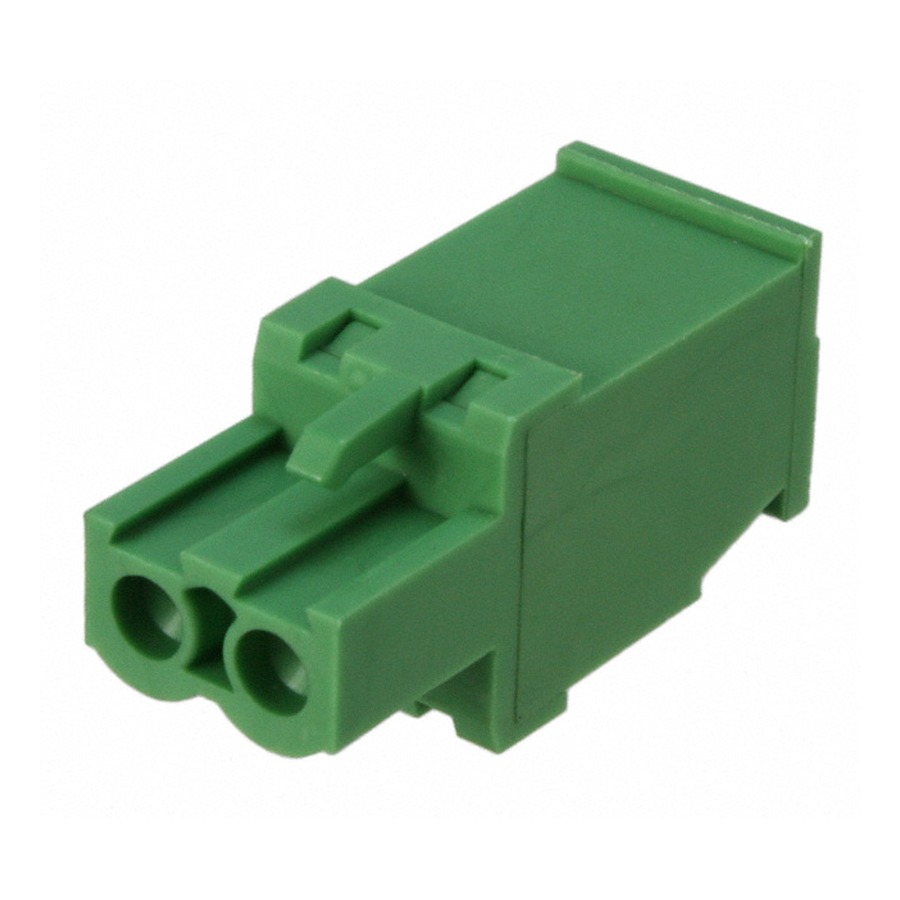 TS02515B0000G Terminal Block 17A 5.08mm Green Through Hole
