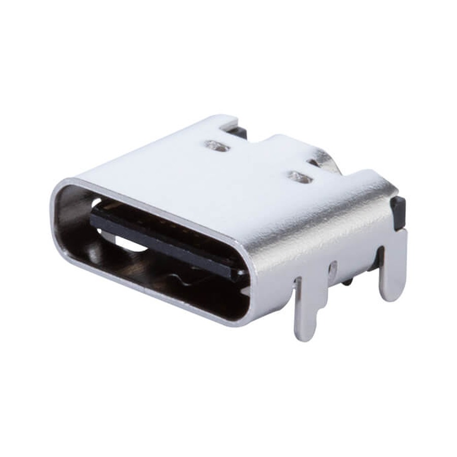 UJ20-C-H-G-SMT-1-P16-TR USB Type-C CONN RCPT USB 2.0 TYPE C SMD RA